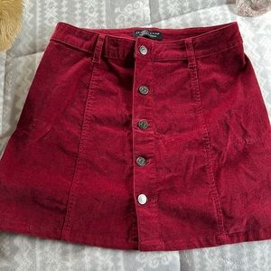 Corduroy skirt